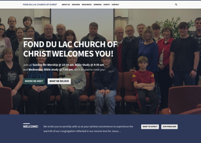 Fond du Lac church of Christ